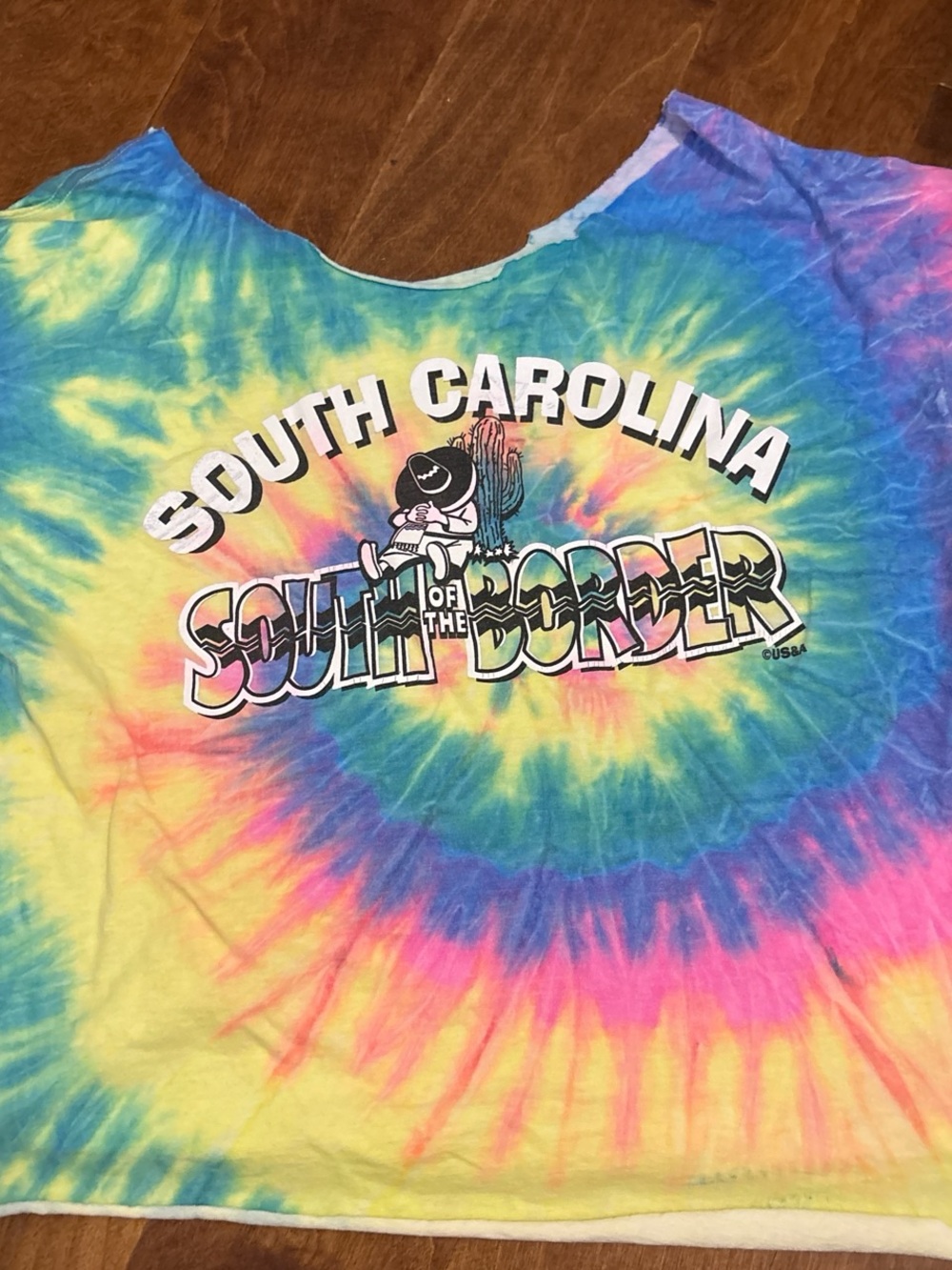 South of the Border South Carolina Tie-Dye Tee - Multicolor